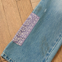 Tapestry Chalk Jeans, detail 4