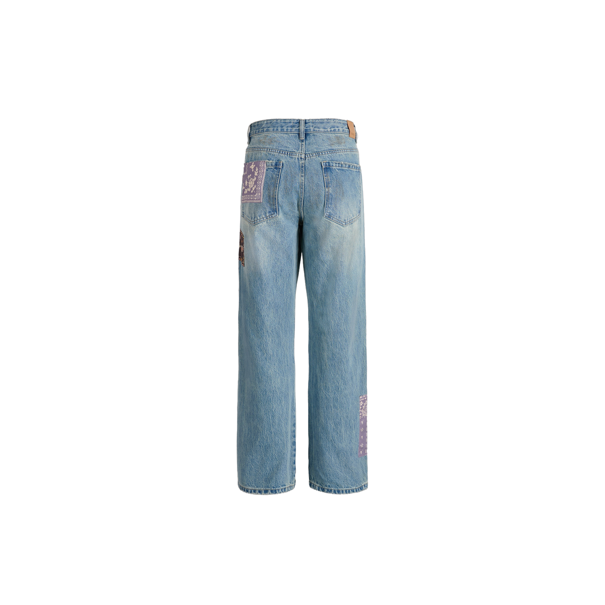 Tapestry Chalk Jeans, back