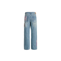 Tapestry Chalk Jeans, back