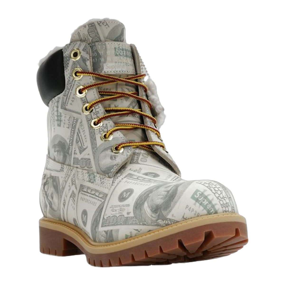 Timberland 6" Premium Waterproof Boot Supreme x MM6 Maison Margiela $100 Bills · kolab