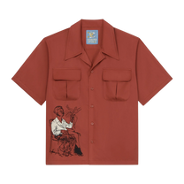 Technicolor Dreams Lycra Shirt Burgundy
