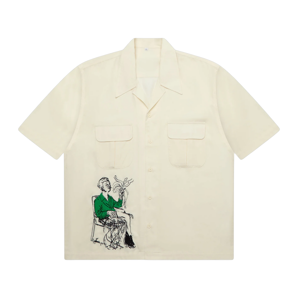 Technicolor Dreams Lycra Shirt Cream