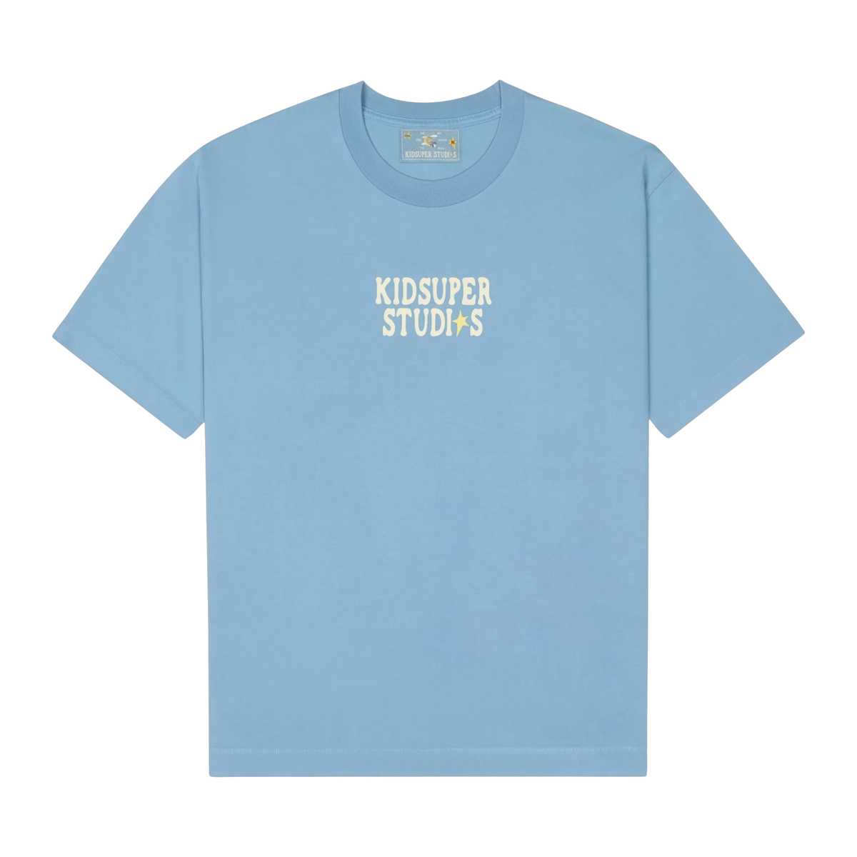The Boy who Jumped the Moon Tee Light Blue