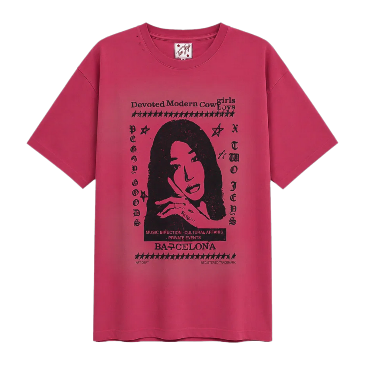 Peggy Goods Bussines Tee Pink