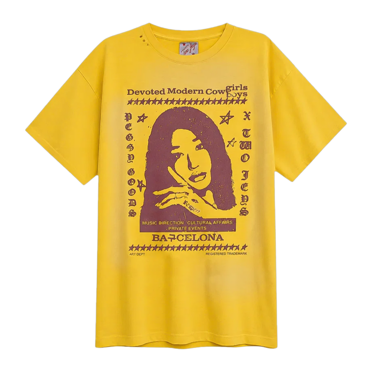 Peggy Goods Bussines Tee Yellow