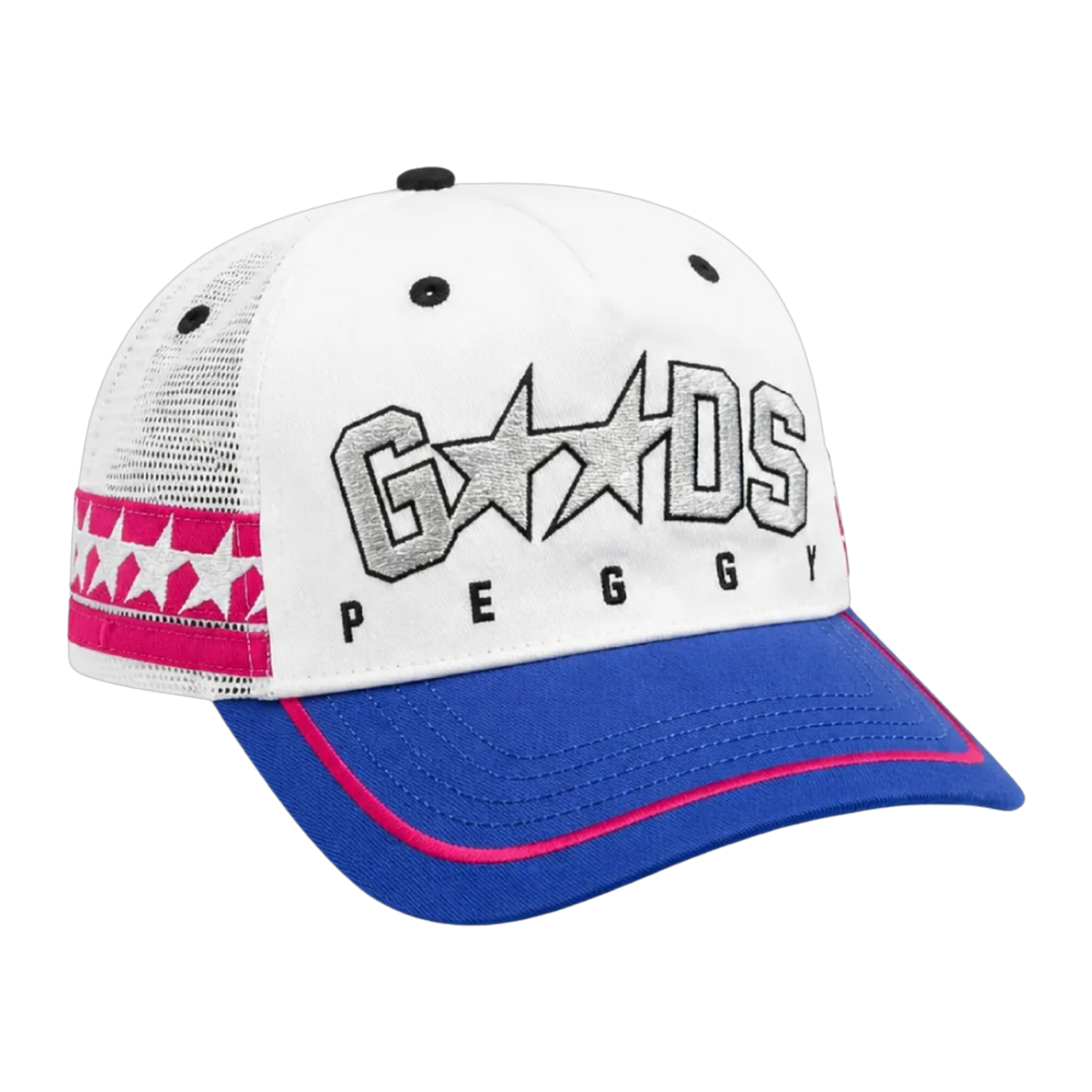 Peggy Goods White Trucker Cap