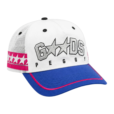 Peggy Goods White Trucker Cap