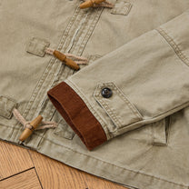 Toggle Work Jacket Olive, detail 4