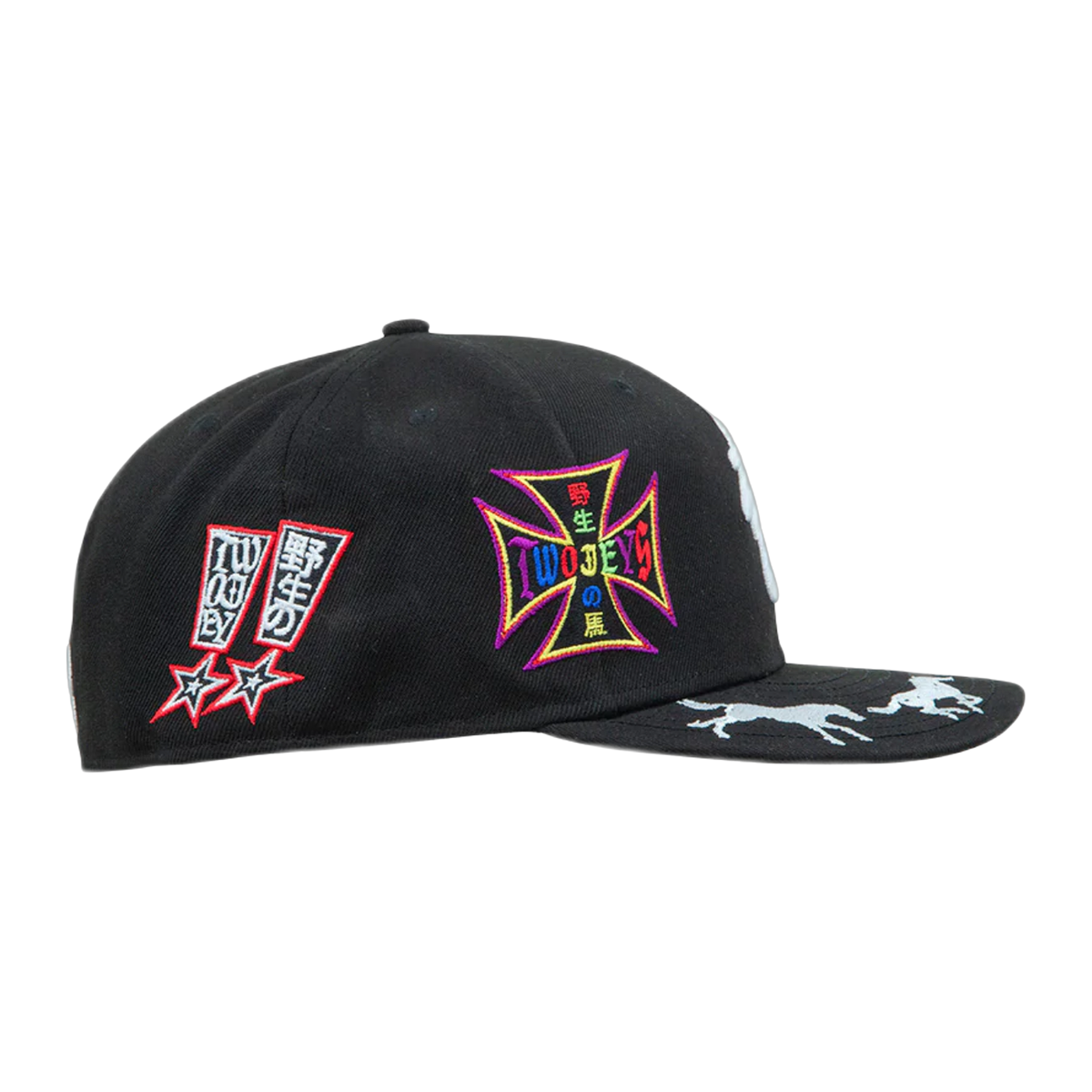 Two Jeys 59FIFTY Patches Black