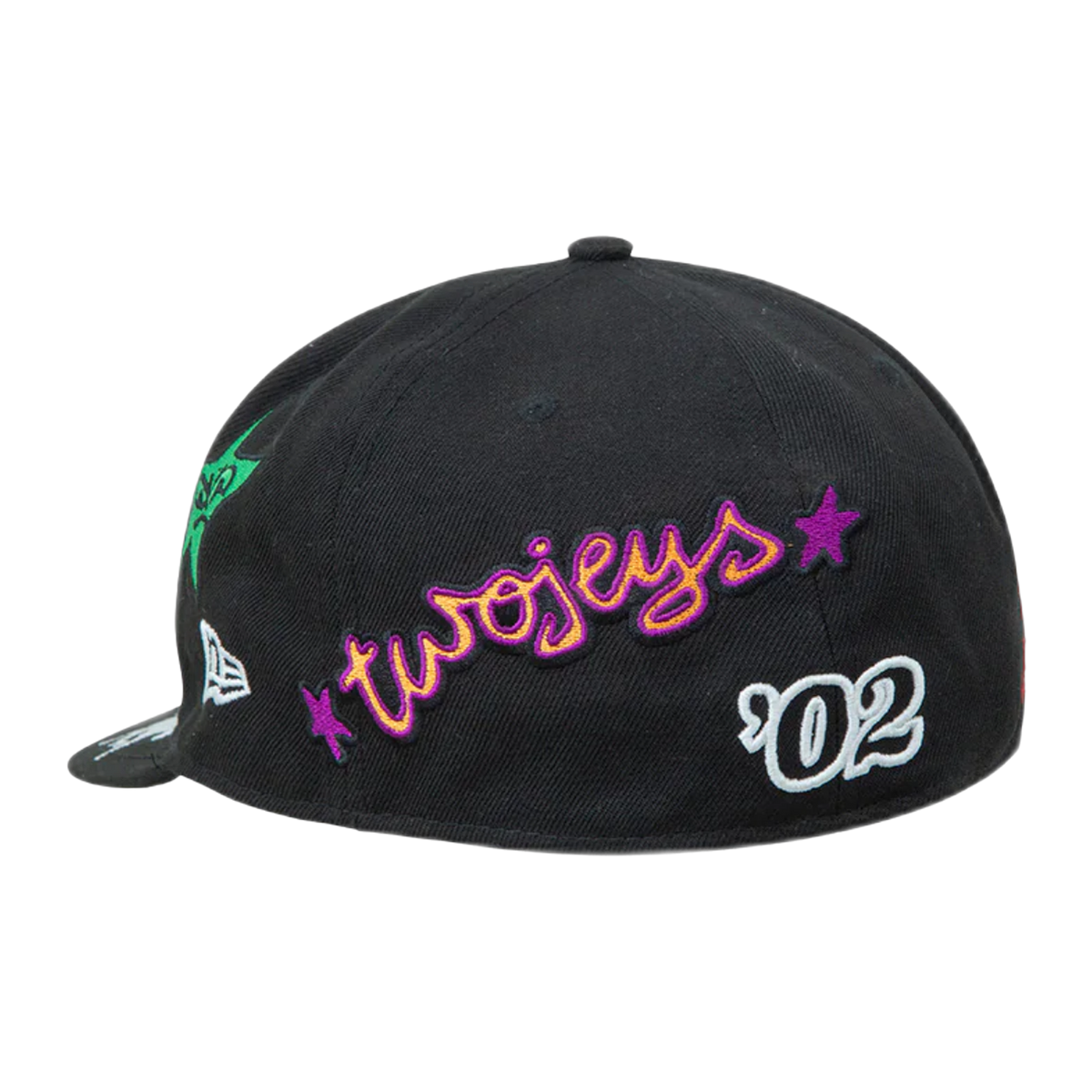 Two Jeys 59FIFTY Patches Black