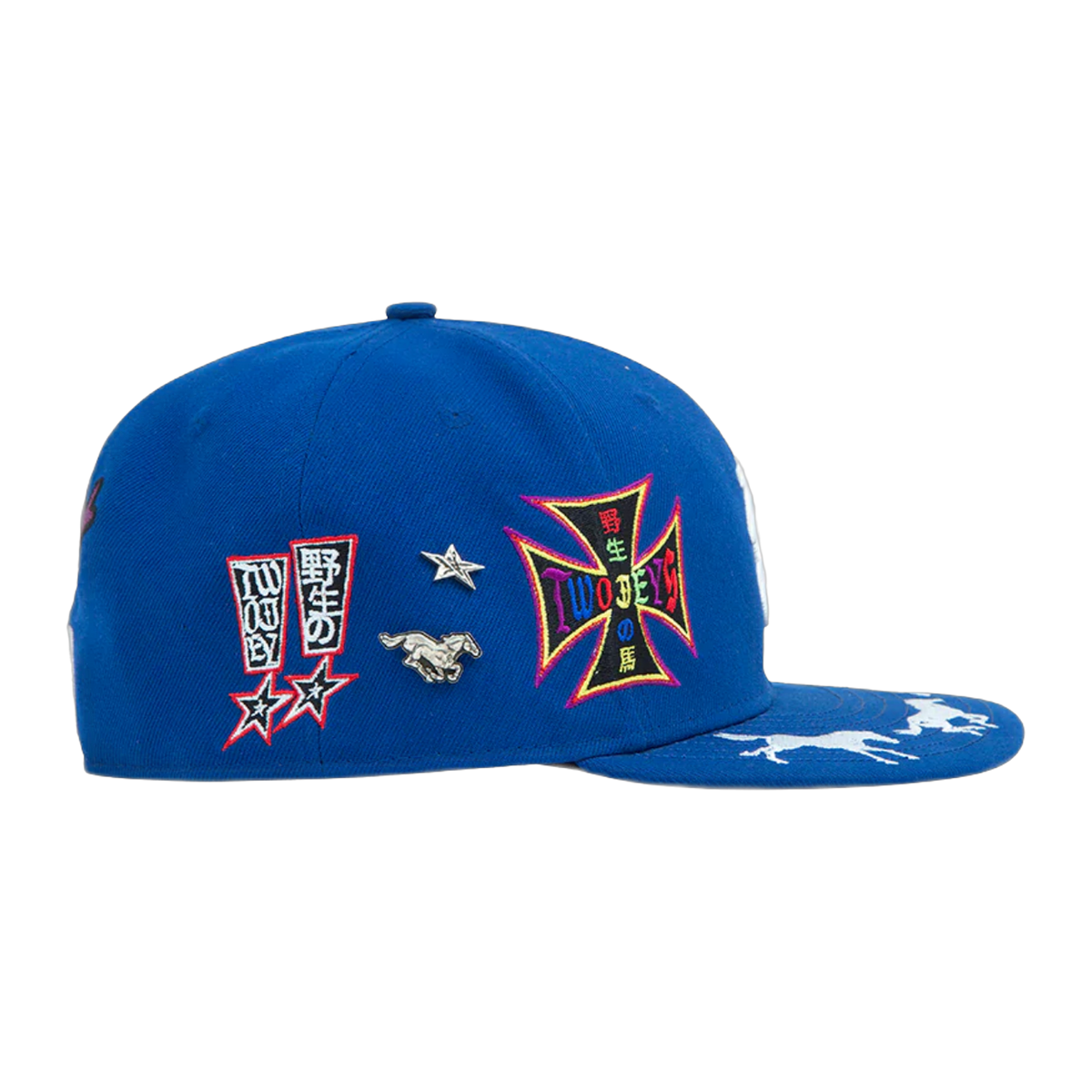 Two Jeys 59FIFTY Patches Blue