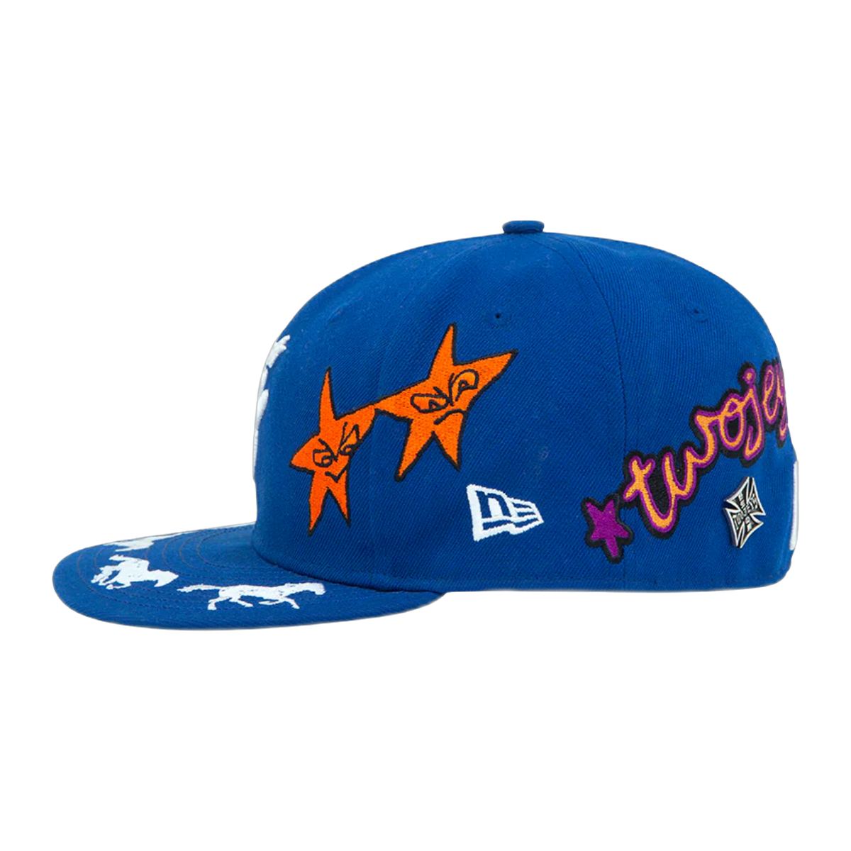 Two Jeys 59FIFTY Patches Blue