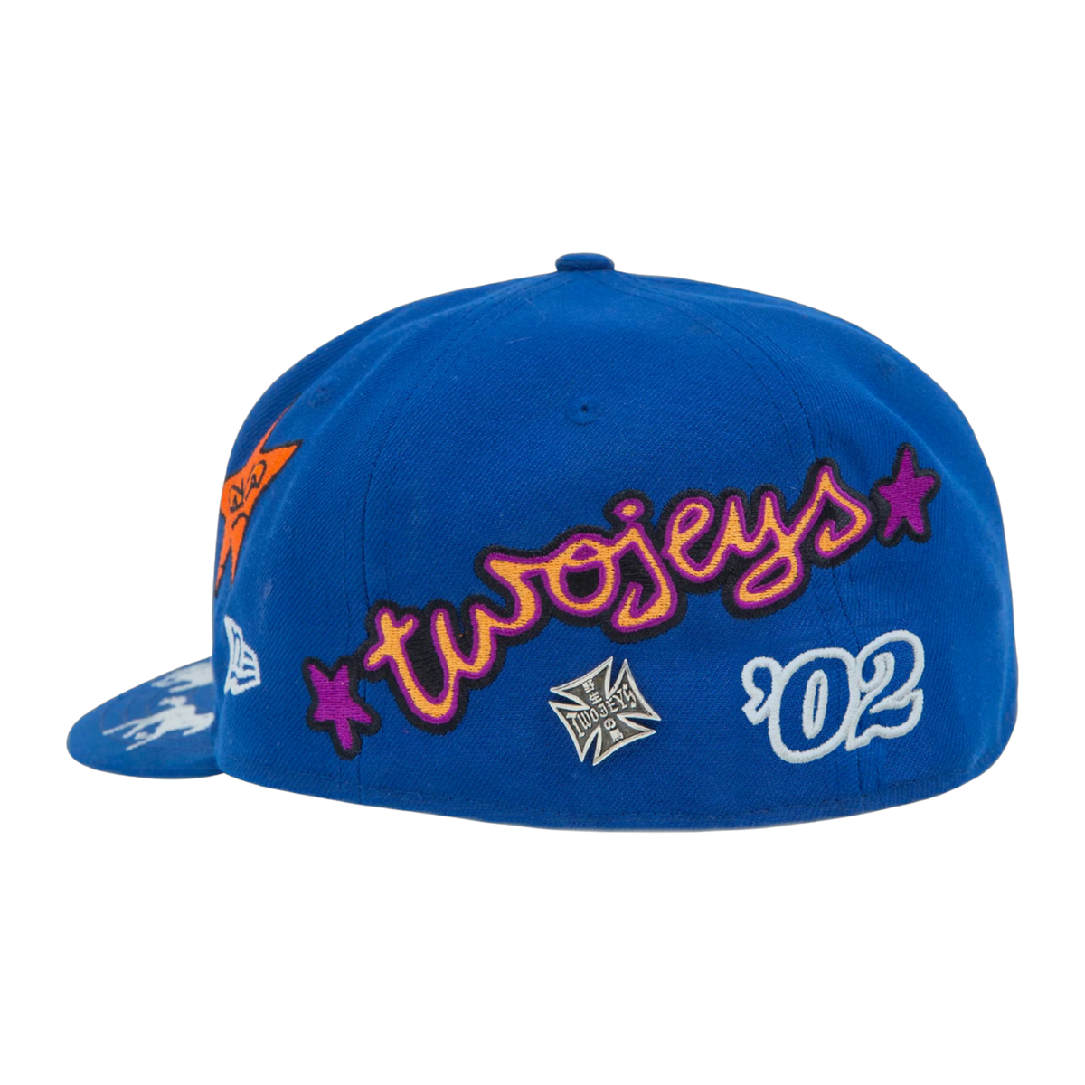 Two Jeys 59FIFTY Patches Blue
