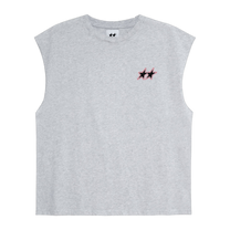 Two Jeys Twojeys Sleeveless Varsity Tee Grey