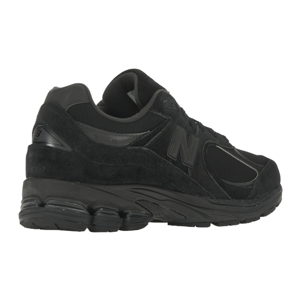New Balance 2002R Triple Black Suede — kolab