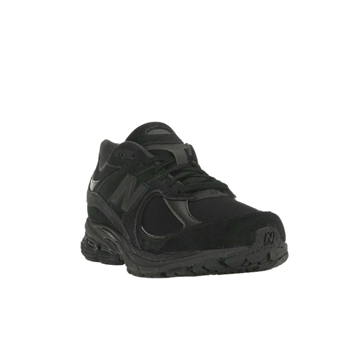 New Balance 2002R Triple Black Suede — kolab