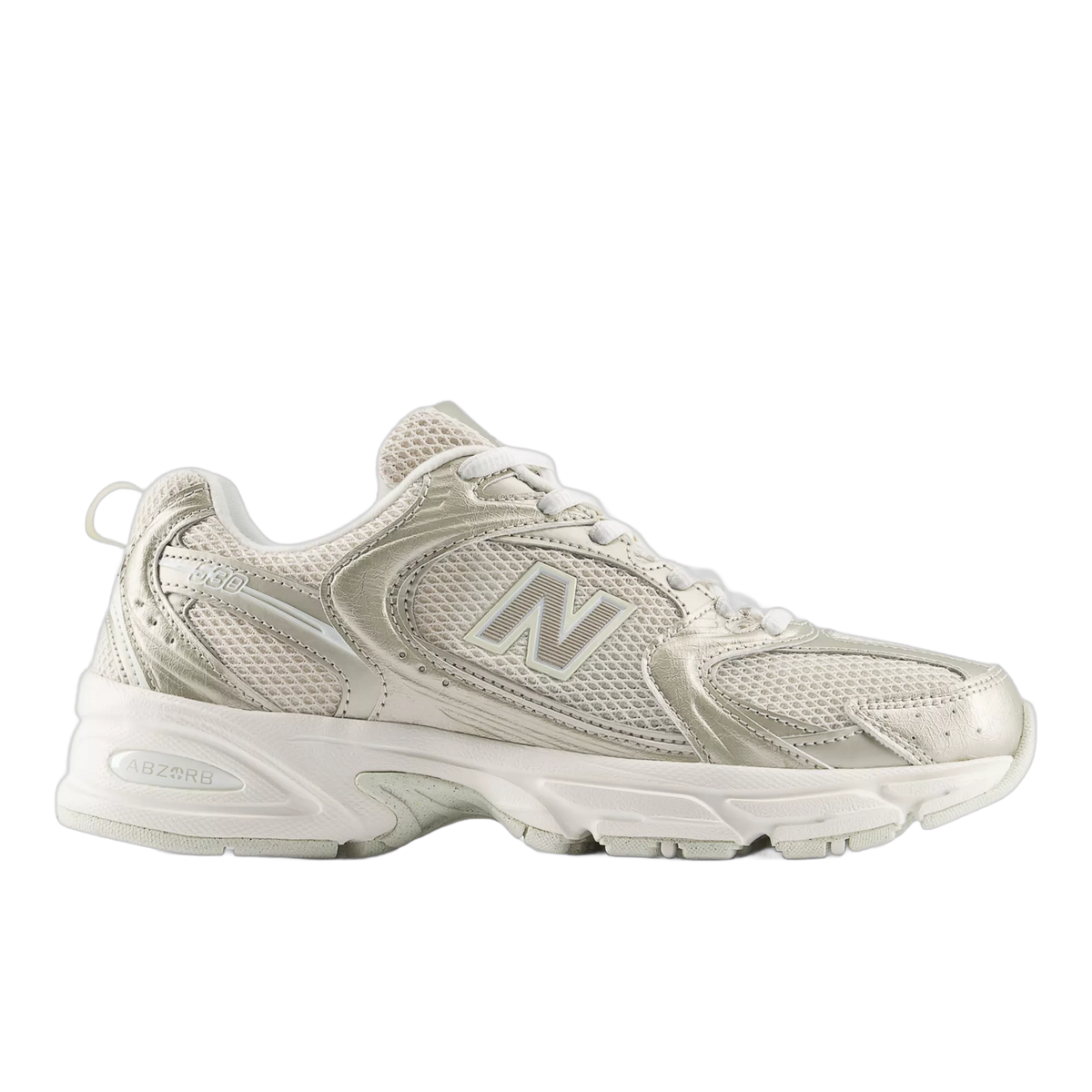 New Balance 530 Gold Metalic Linen — kolab