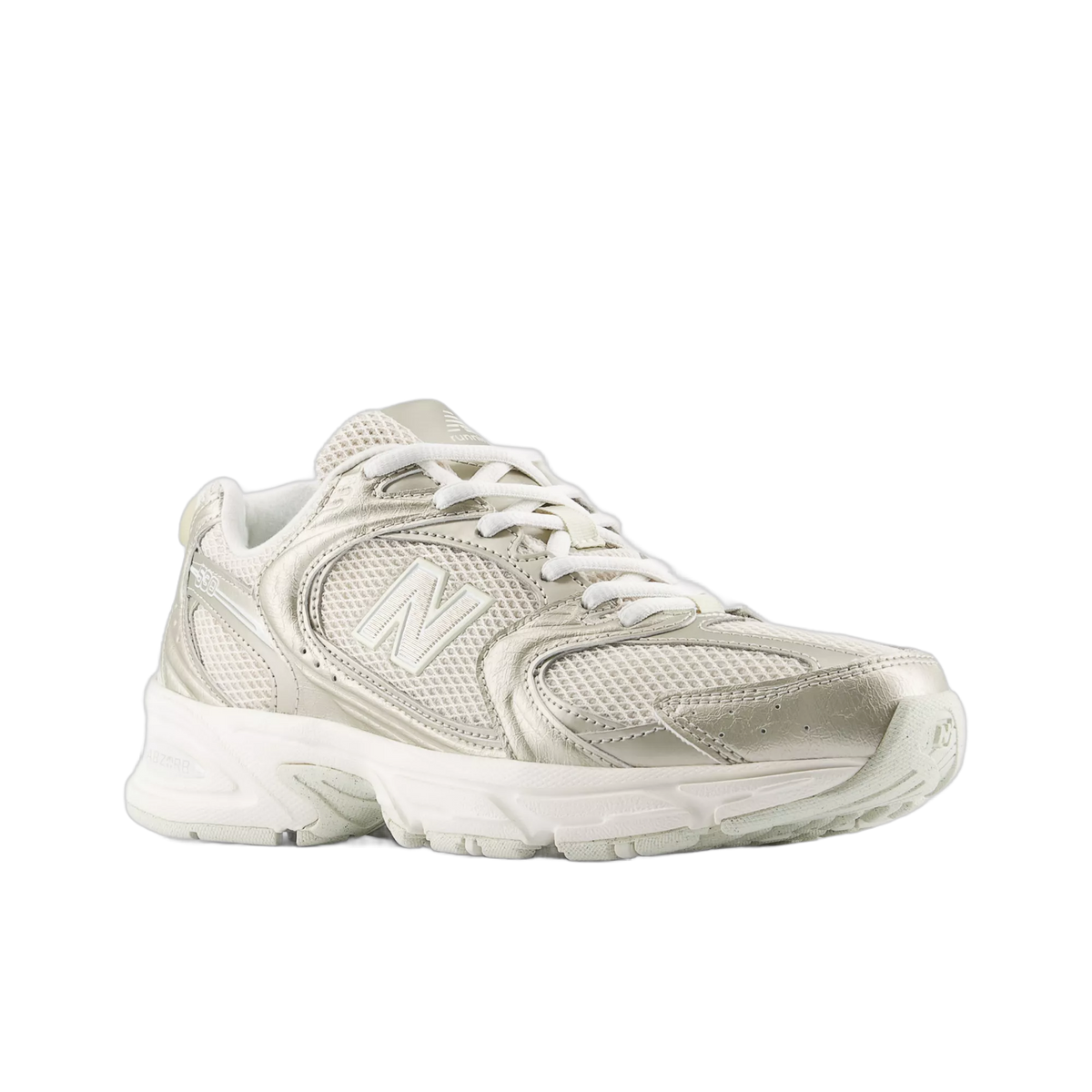 New Balance 530 Gold Metalic Linen — kolab