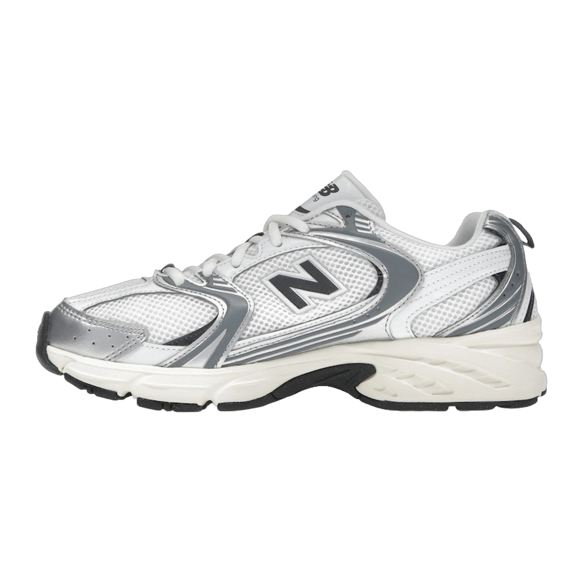 New Balance 530 Silver Metallic Black Cement — kolab