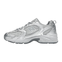 New Balance 530 Silver Metallic Raincloud Polka Dots — kolab