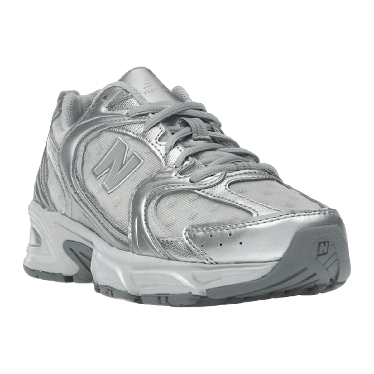 New Balance 530 Silver Metallic Raincloud Polka Dots — kolab