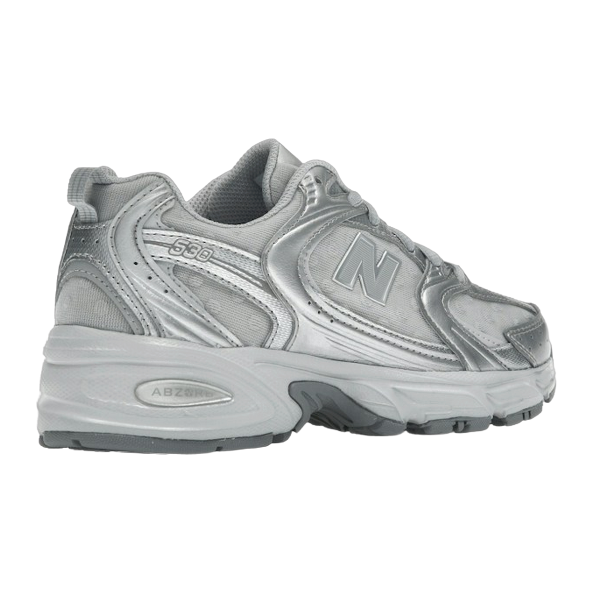 New Balance 530 Silver Metallic Raincloud Polka Dots — kolab
