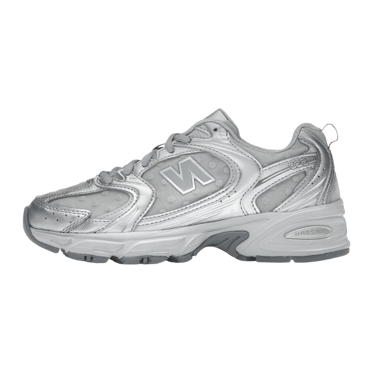 New Balance 530 Silver Metallic Raincloud Polka Dots — kolab