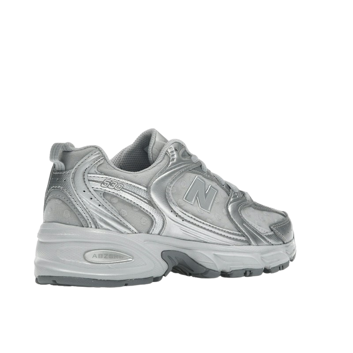 New Balance 530 Silver Metallic Raincloud Polka Dots — kolab