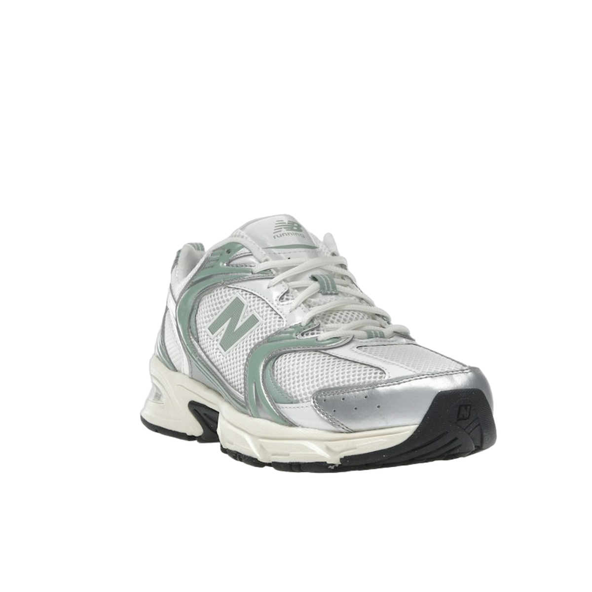 New Balance 530 Silver Metallic Mosaic Green — kolab