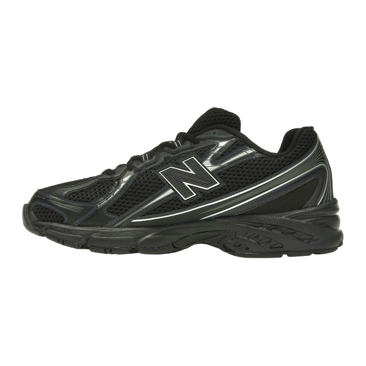 New Balance 740v2 Black Grey Silver — kolab