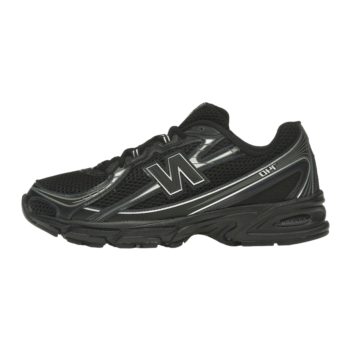 New Balance 740v2 Black Grey Silver — kolab