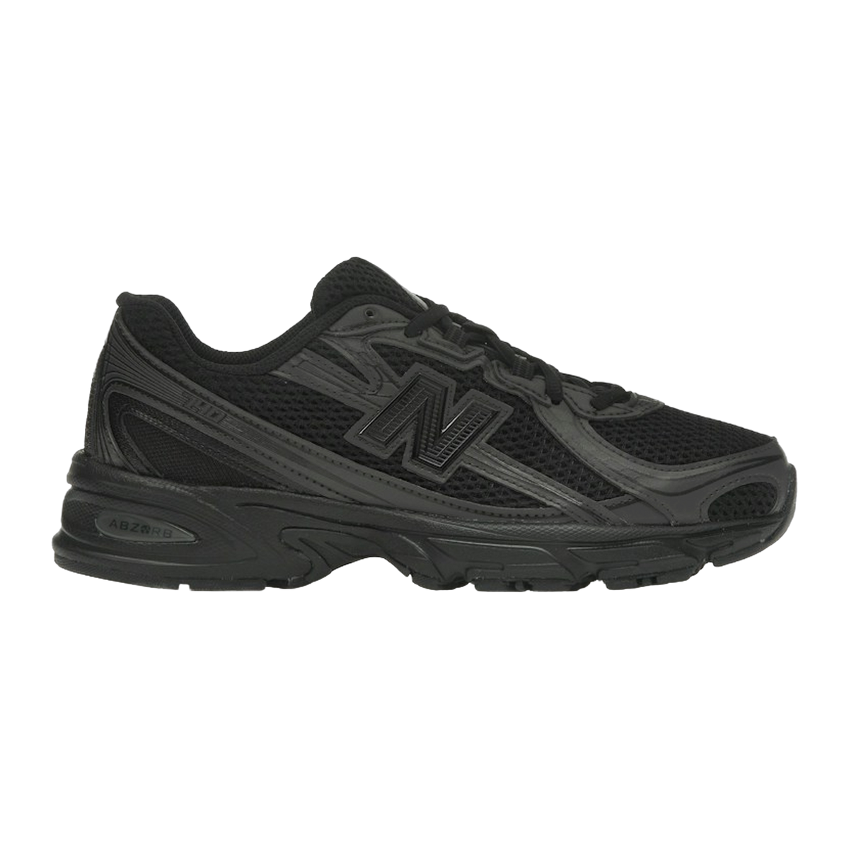 New Balance 740 Triple Black — kolab