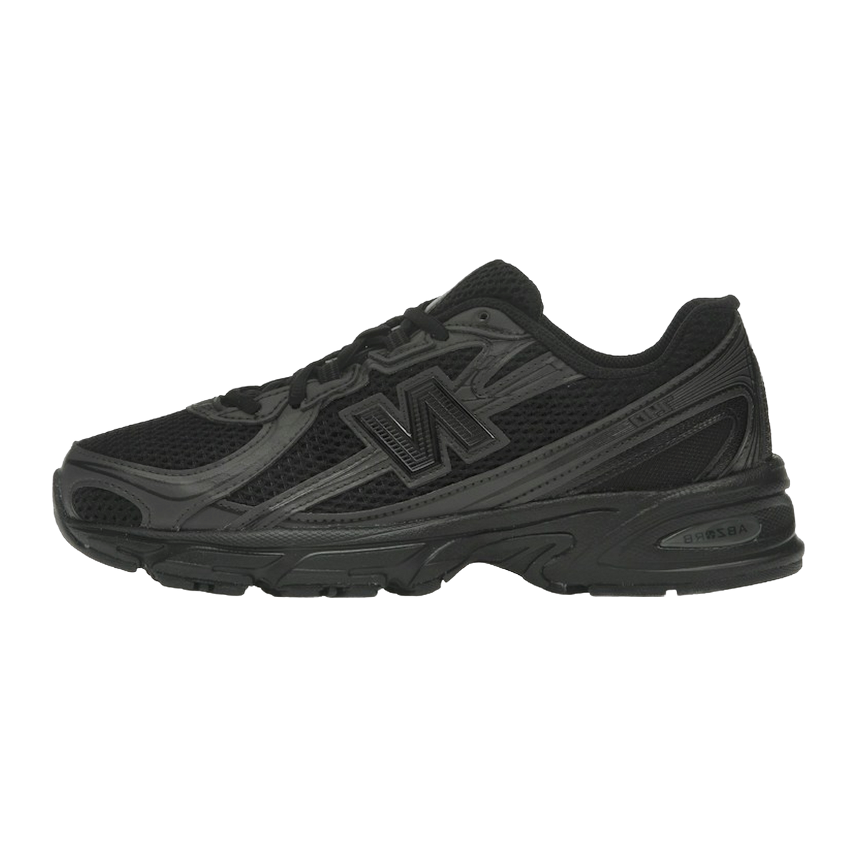 New Balance 740 Triple Black — kolab