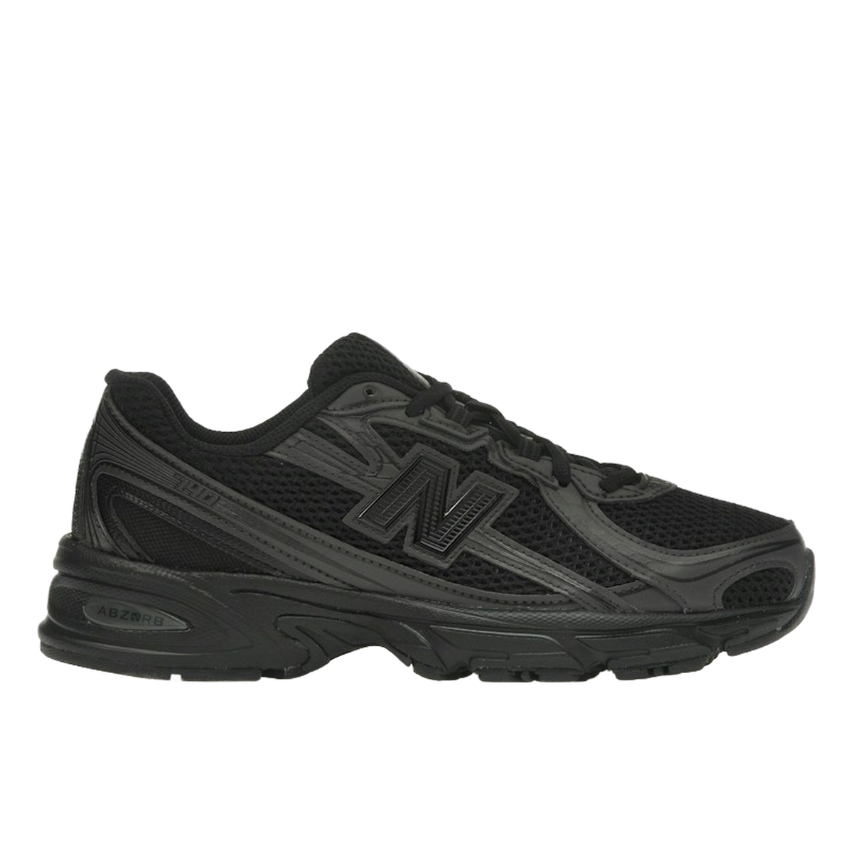 New Balance 740 Triple Black — kolab