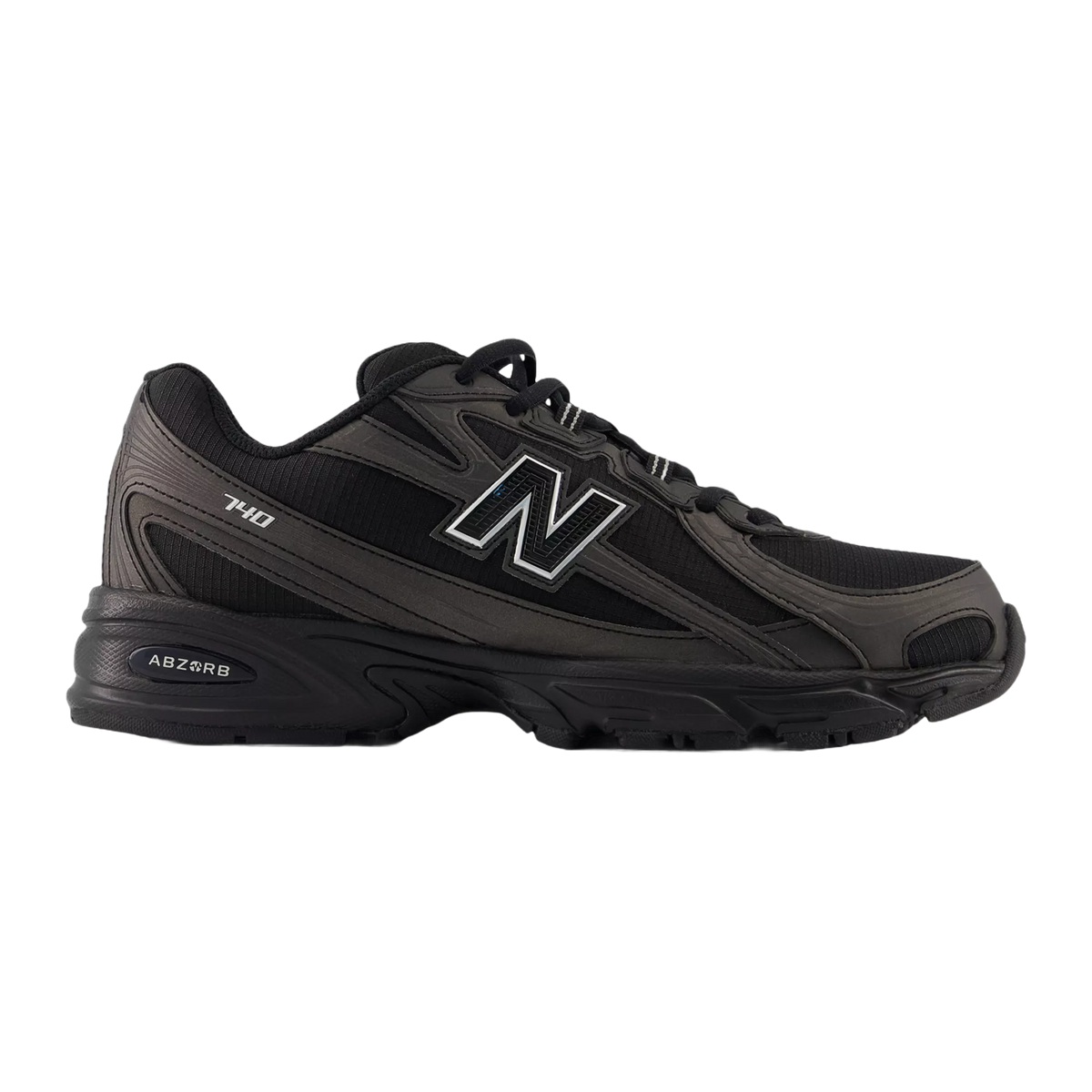 New Balance 740 Black Grey — kolab
