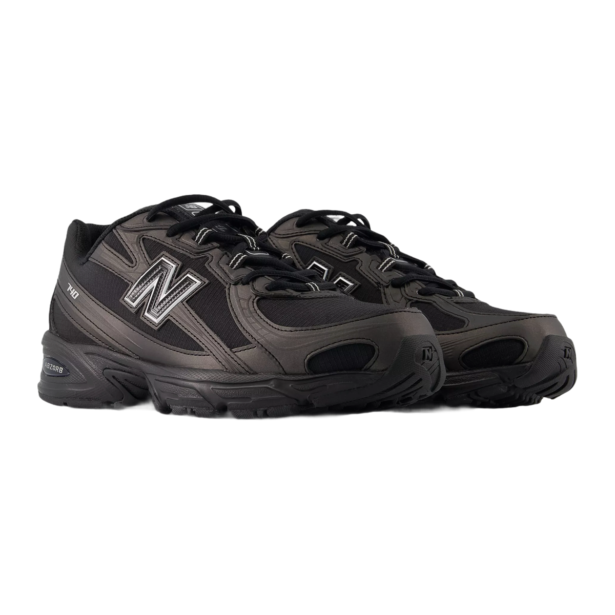 New Balance 740 Black Grey — kolab