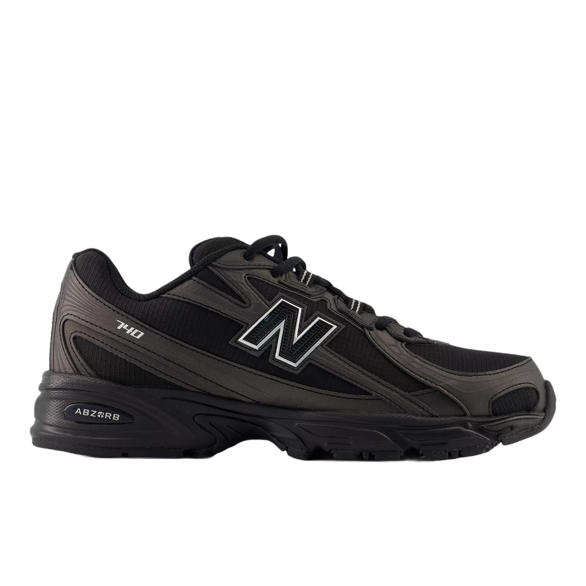 New Balance 740 Black Grey — kolab