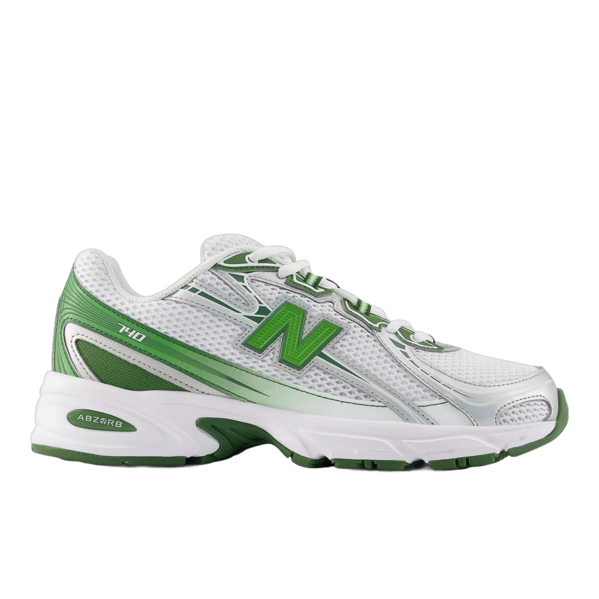 New Balance 740 White Alpine Green — kolab