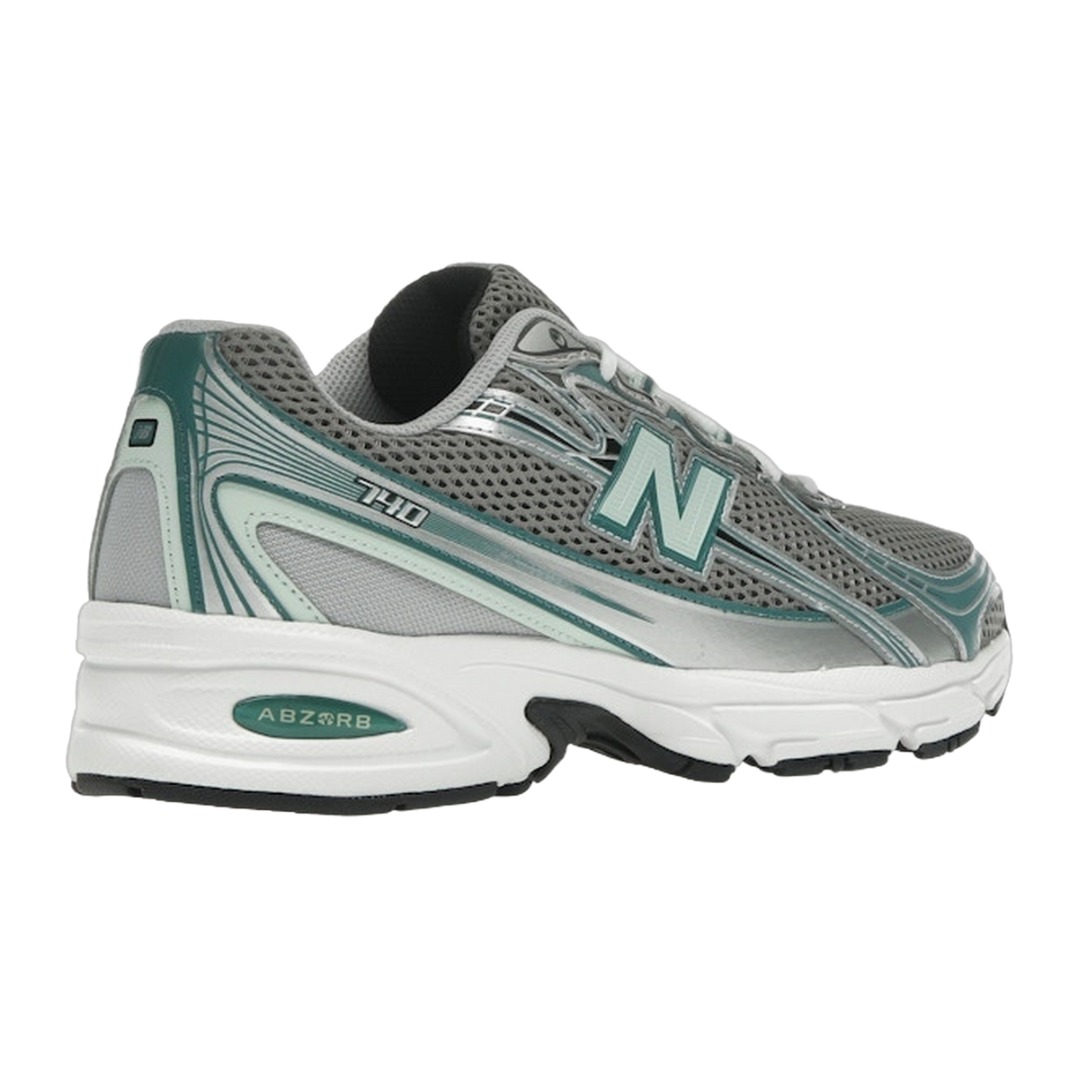 New Balance 740v2 Silver Metallic New Spruce — kolab