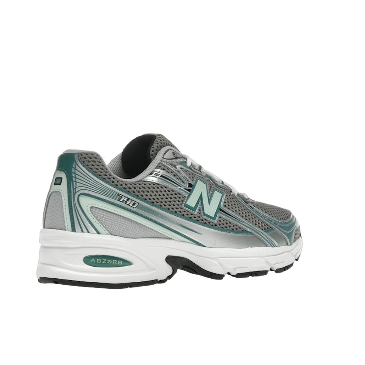 New Balance 740v2 Silver Metallic New Spruce — kolab