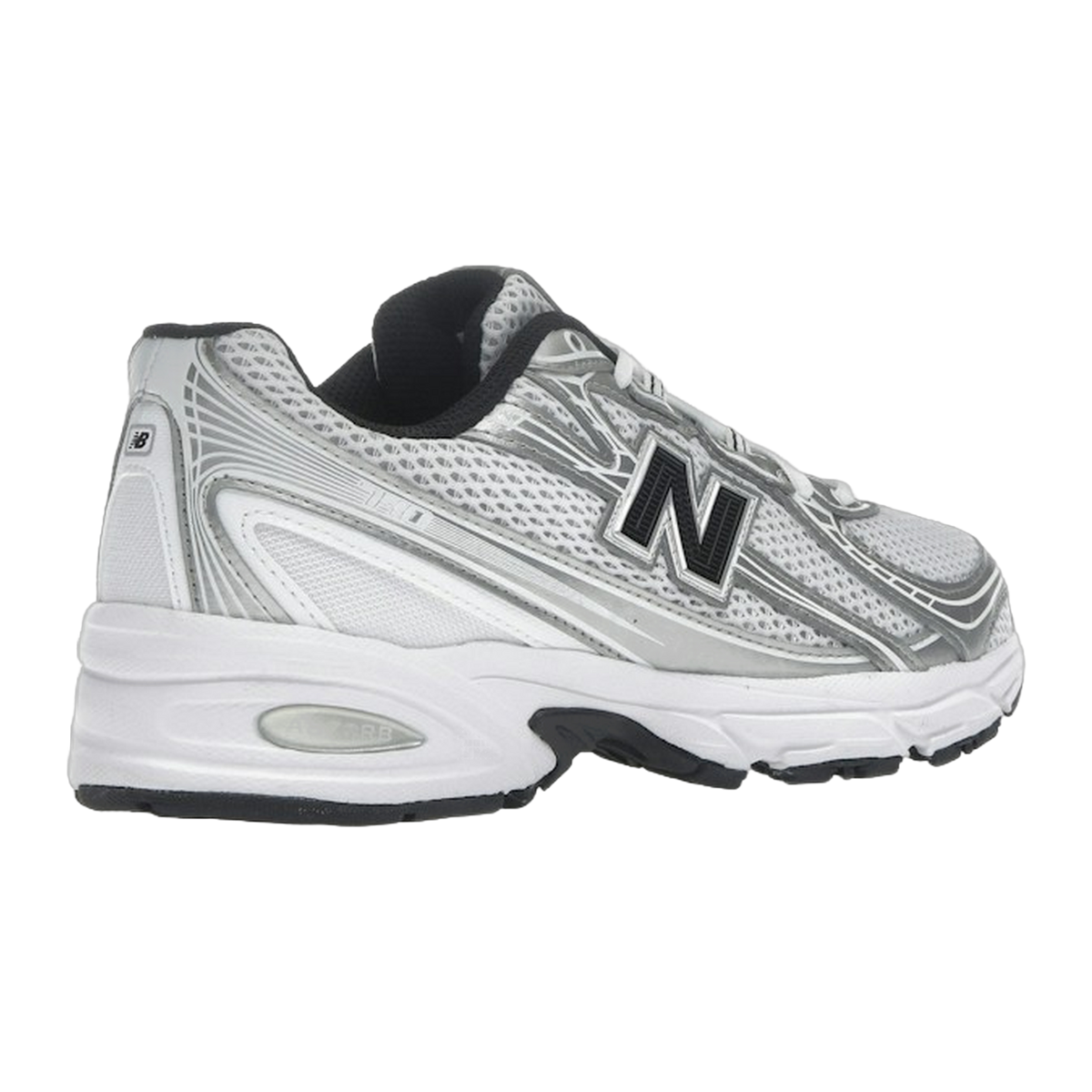 New Balance 740 White Silver Metallic Navy — kolab