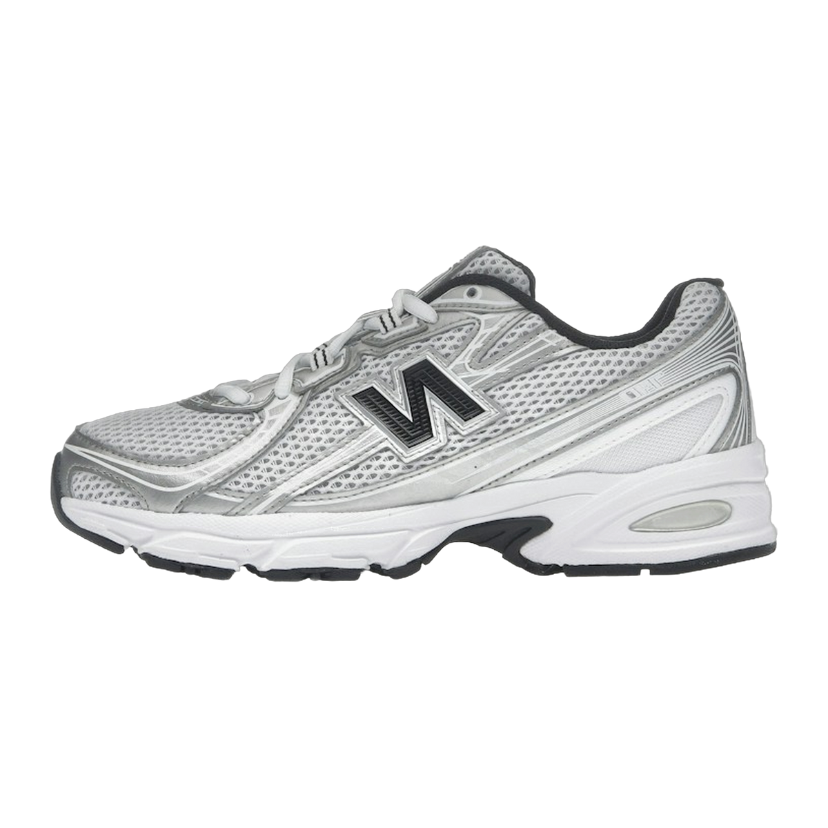 New Balance 740 White Silver Metallic Navy — kolab