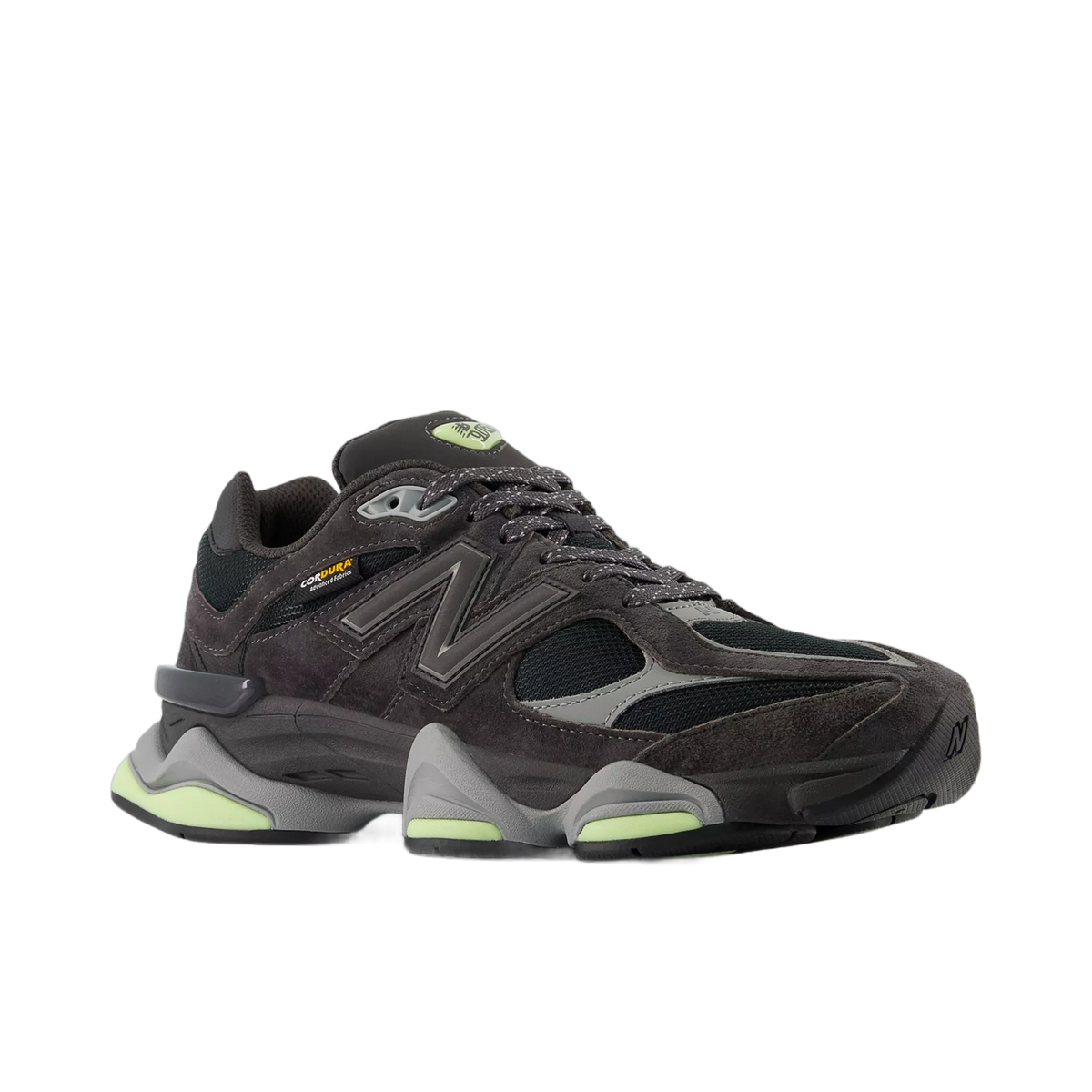 New Balance 9060 Black Cement Dry Lime — kolab