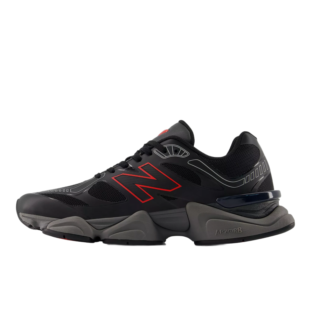 New Balance 9060 Black Red · kolab