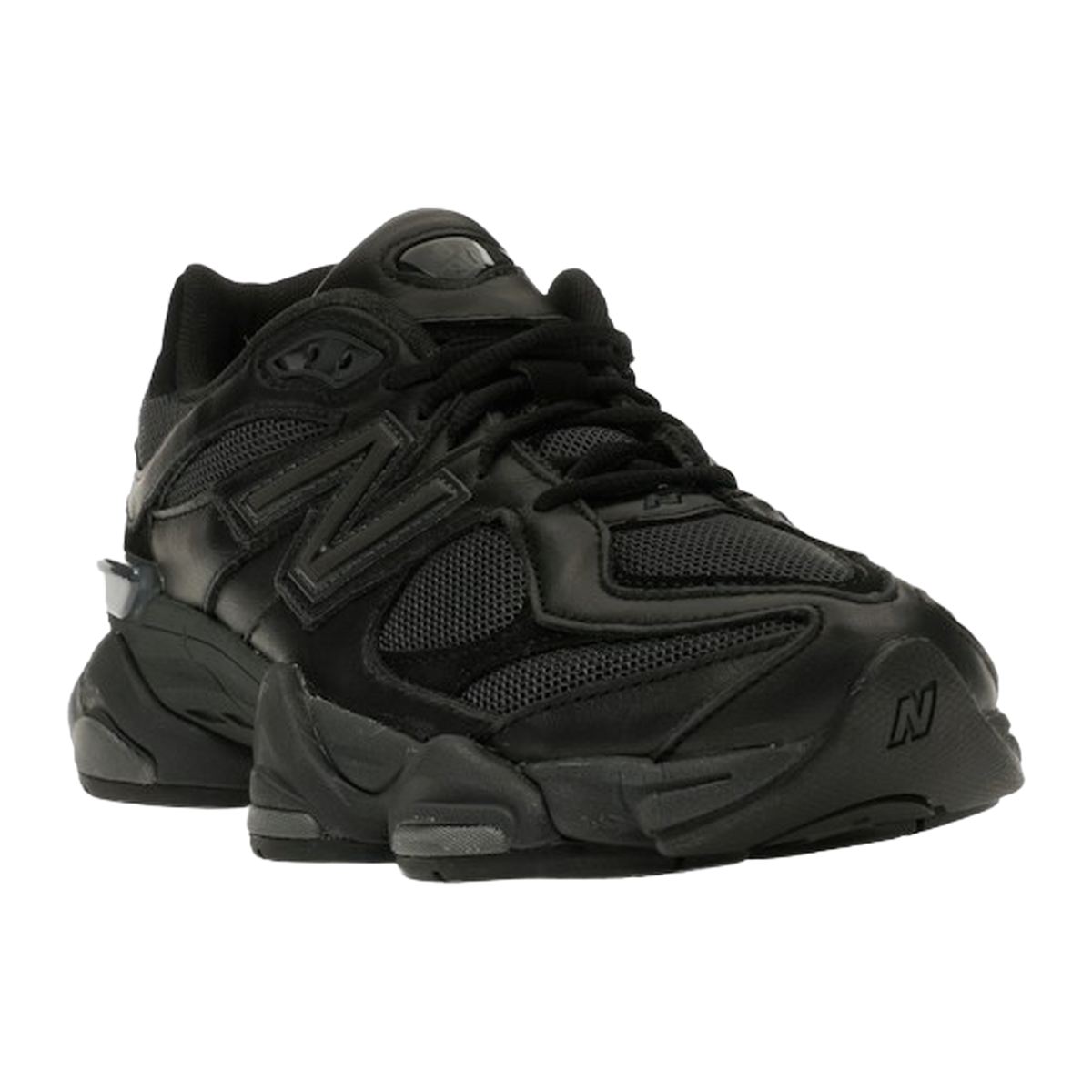 New Balance 9060 Triple Black Leather — kolab