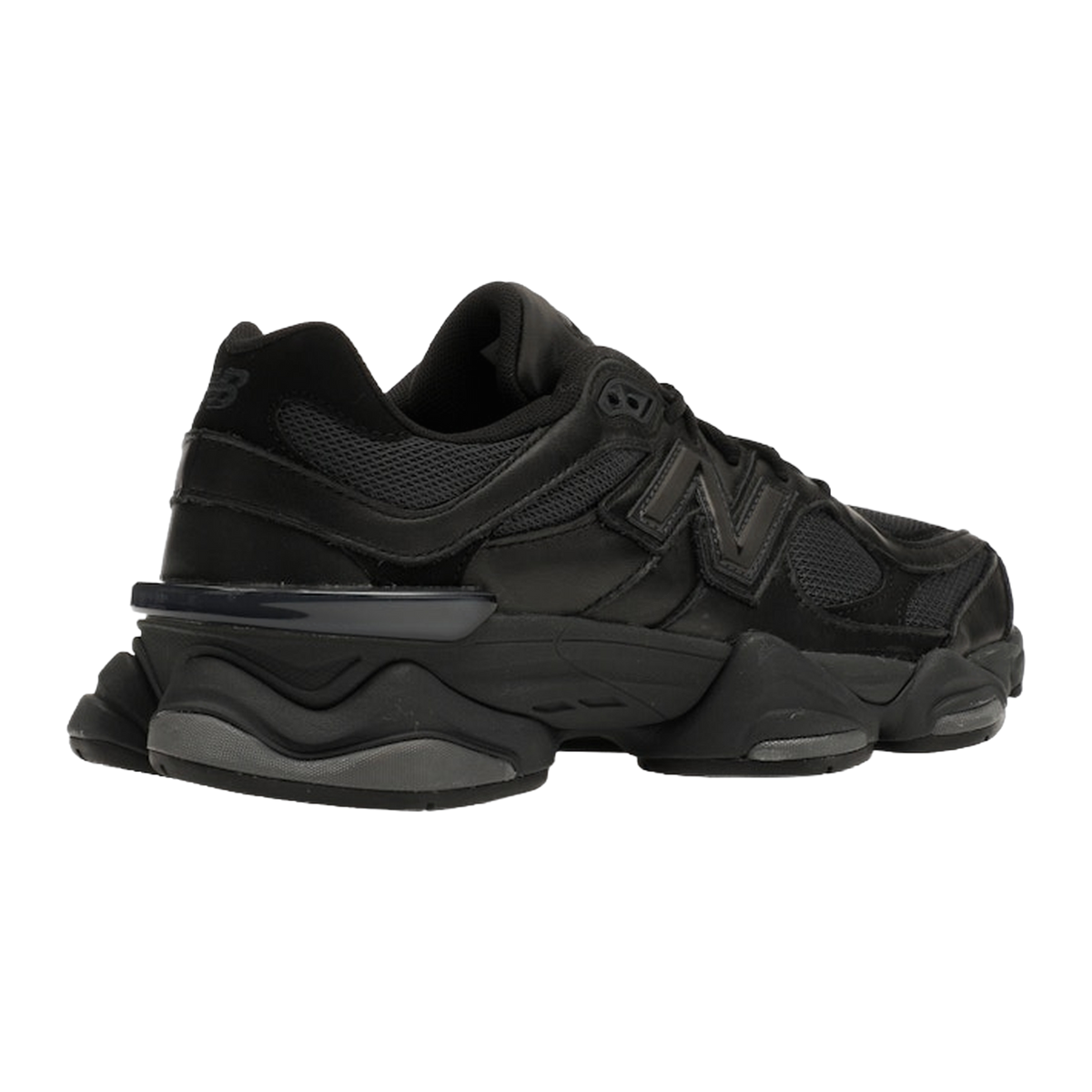 New Balance 9060 Triple Black Leather — kolab