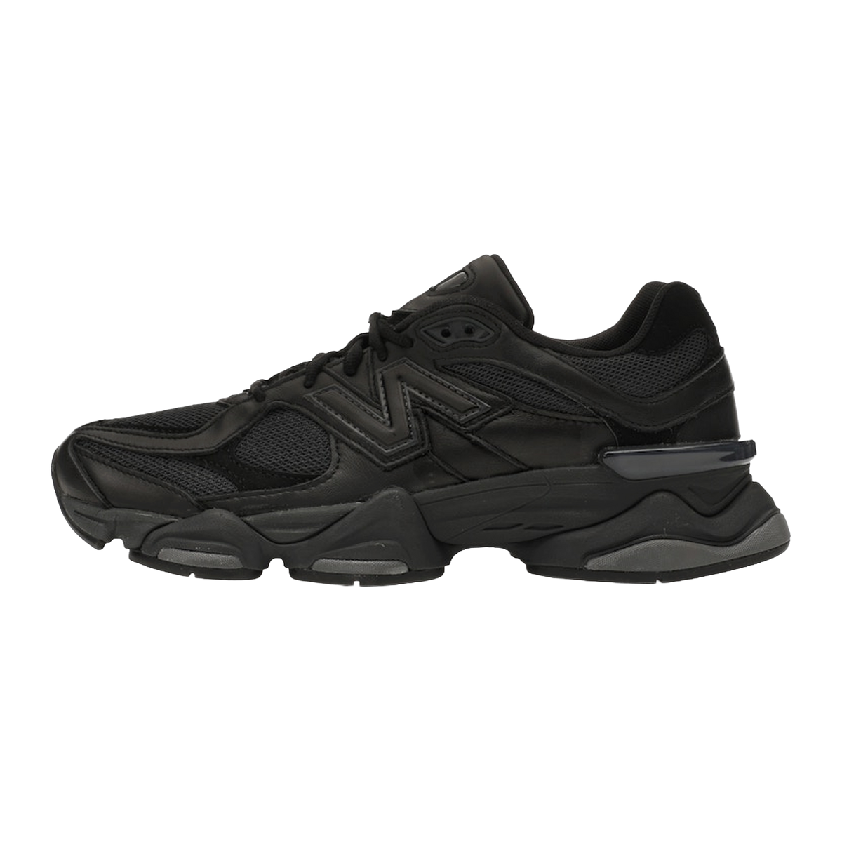 New Balance 9060 Triple Black Leather — kolab