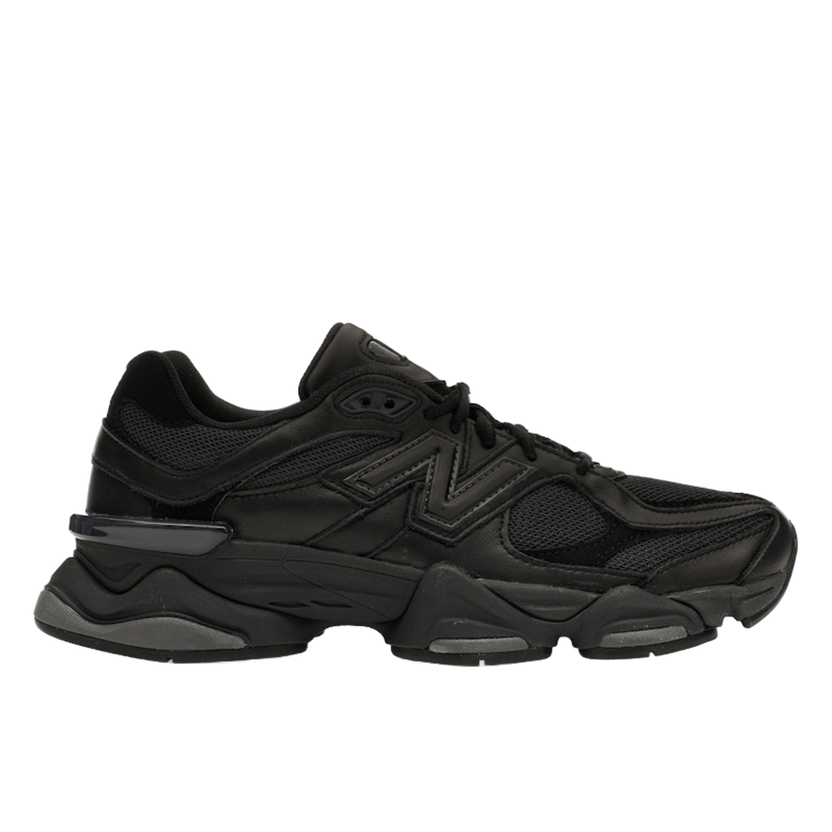 New Balance 9060 Triple Black Leather — kolab