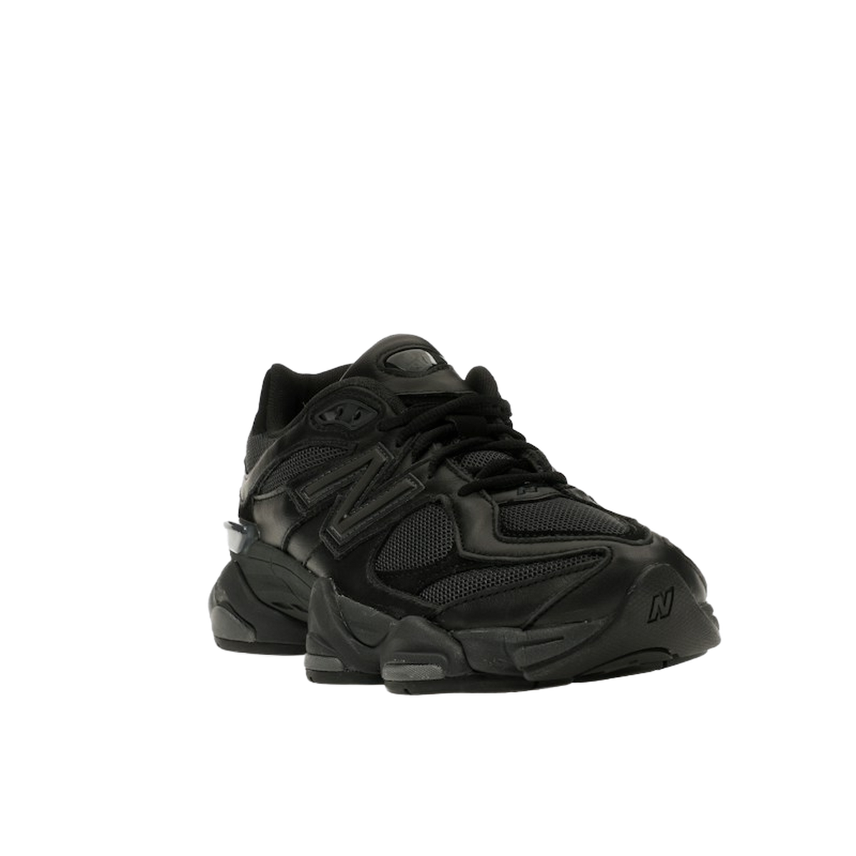 New Balance 9060 Triple Black Leather — kolab