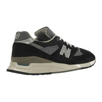 New Balance 998 MiUSA Black Silver · kolab